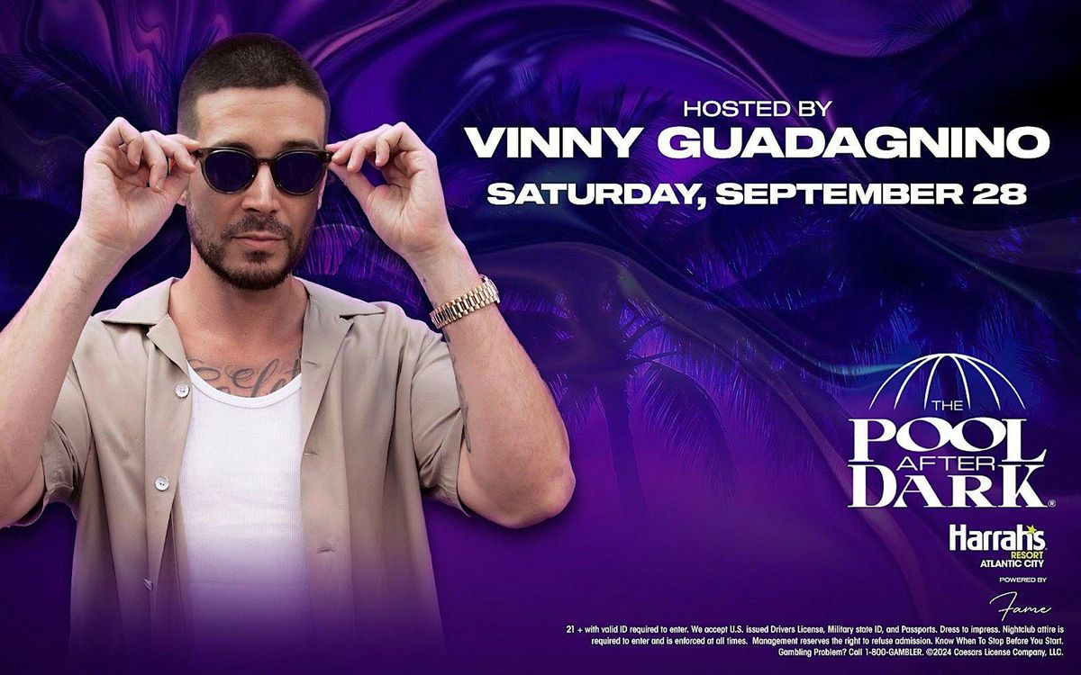 Jersey Shore's Vinny Guadagnino @ Harrahs Pool AC September 28