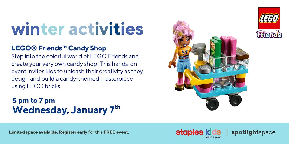 LEGO\u00ae Friends\u2122  Candy Shop at Staples Corktown Store 26