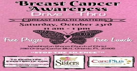 Sisters Network Orlando Breast Cancer Awareness Drive-Thru