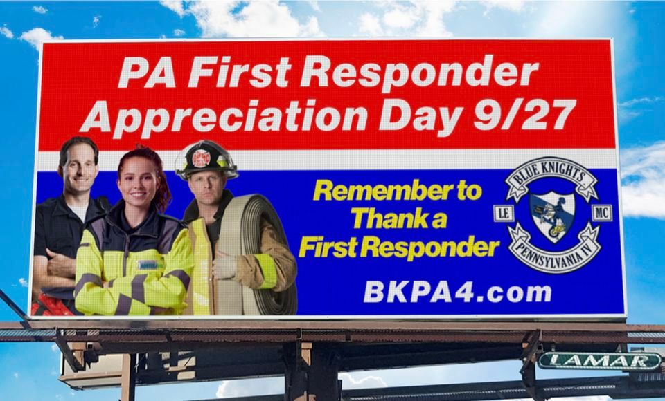 PA State First Responder Appreciation day 2023