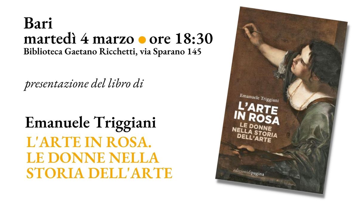 Presentazione del libro "L'arte in rosa"