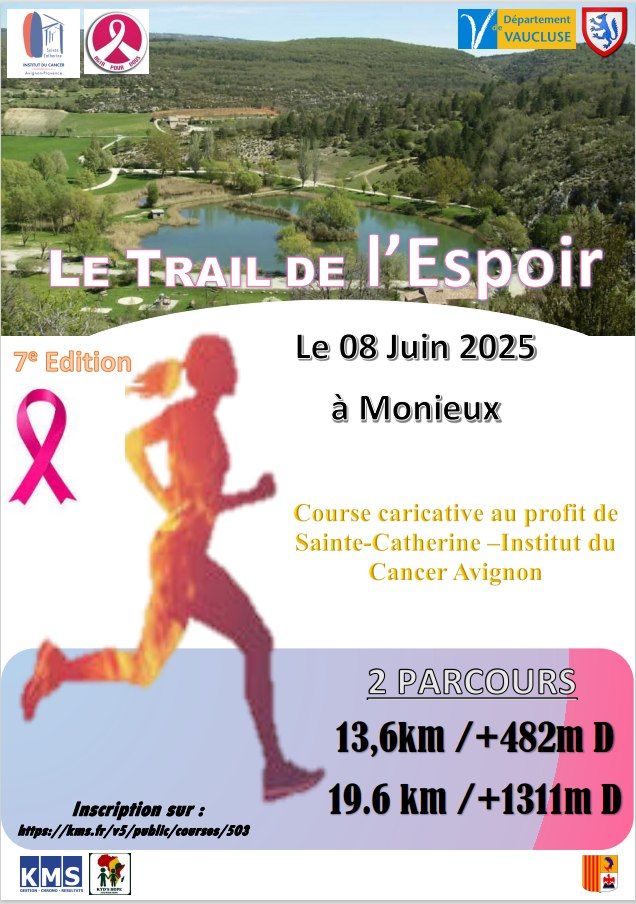 Trail de l'espoir \u00e0 Monieux 2025