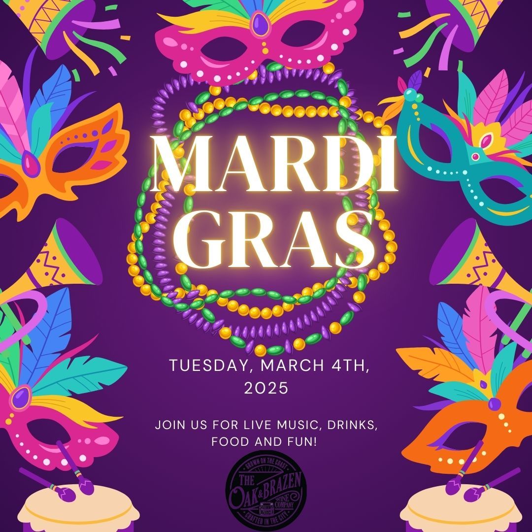 Mardi Gras (Fat Tuesday) Party! 