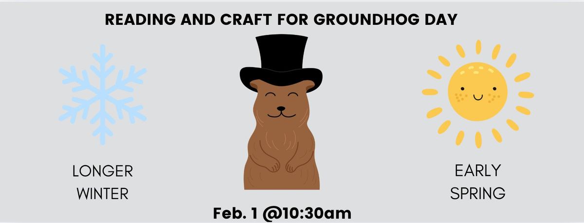 Groundhog Day Craft! 