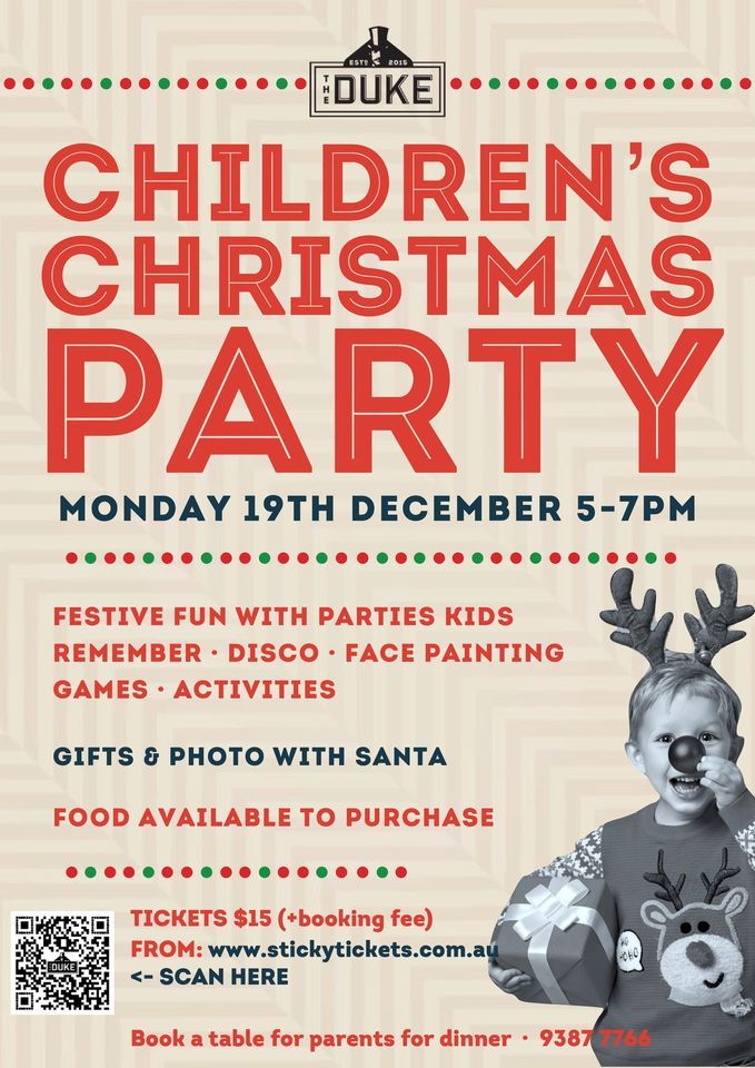 KIDS CHRISTMAS PARTY