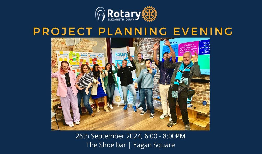 Project Planning Evening - September