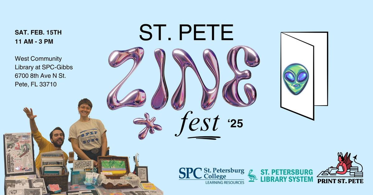 SPZF25: St. Pete Zine Fest 2025