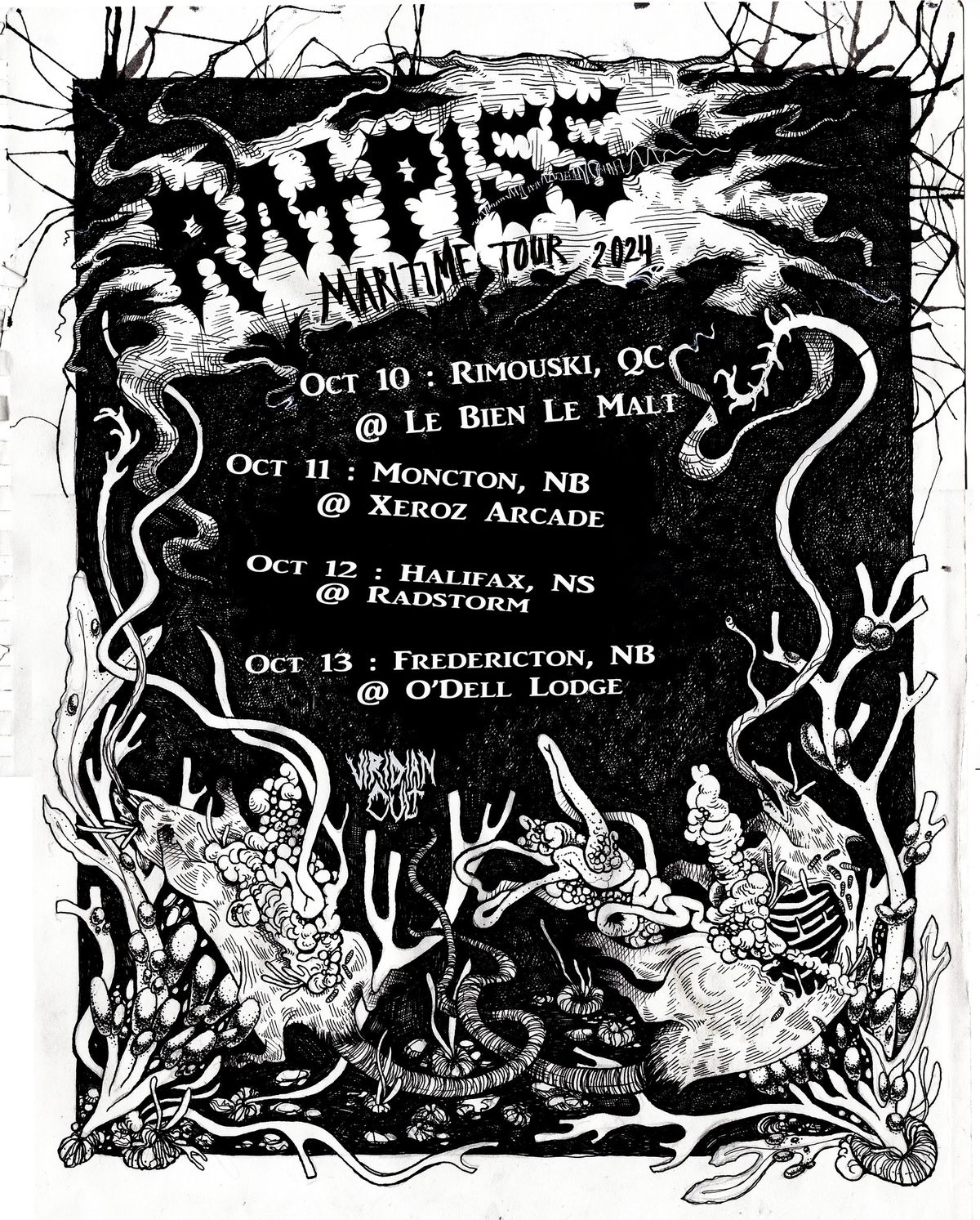 Ratpiss, Yhorm, Anthesis, Convulsion @ Radstorm - Saturday, October 12th, 2024