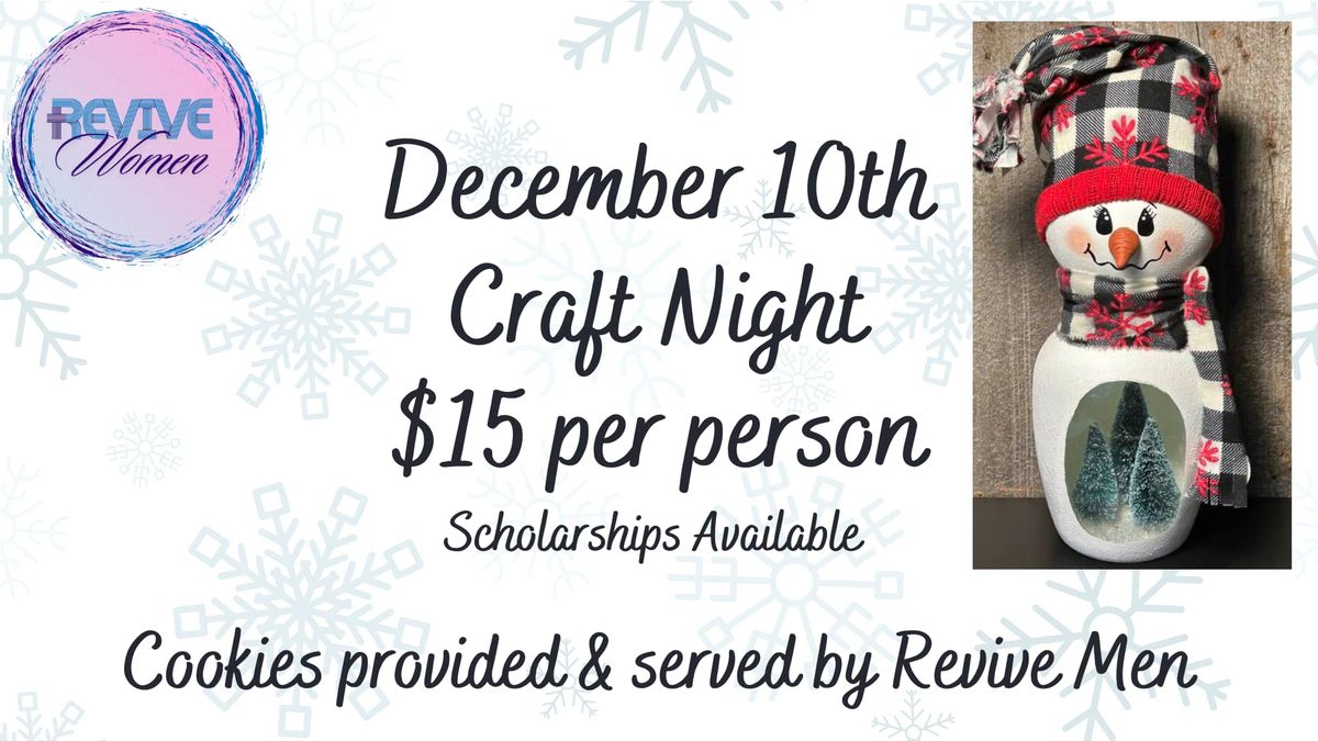 REVIVE Women Craft Night