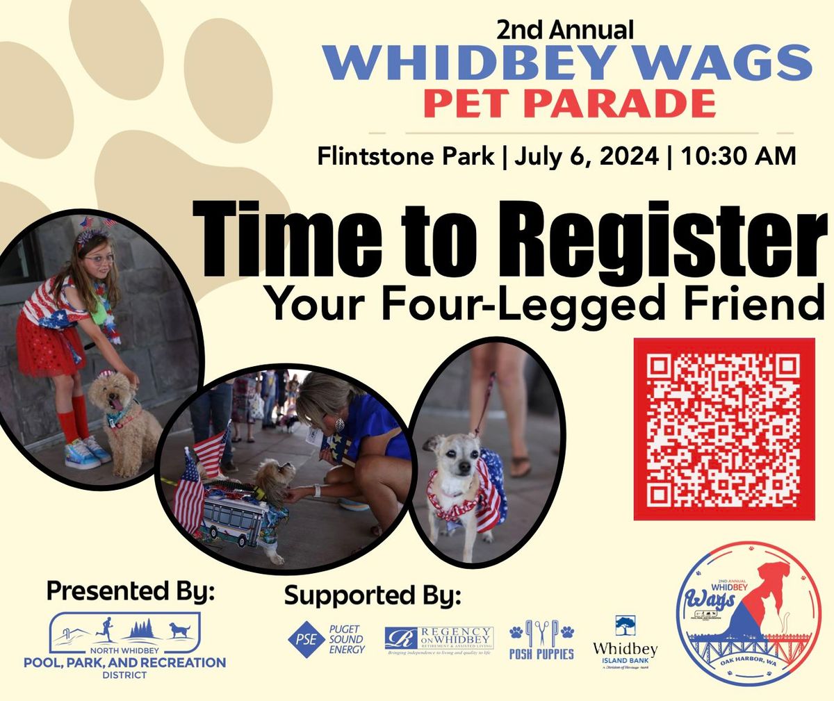 2nd Annual Whidbey Wags Pet Parade