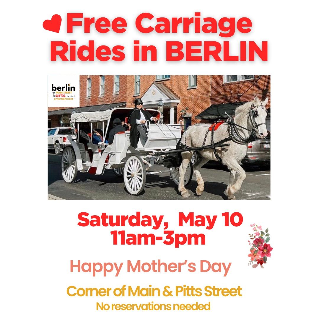 Free Carriage Rides in Berlin