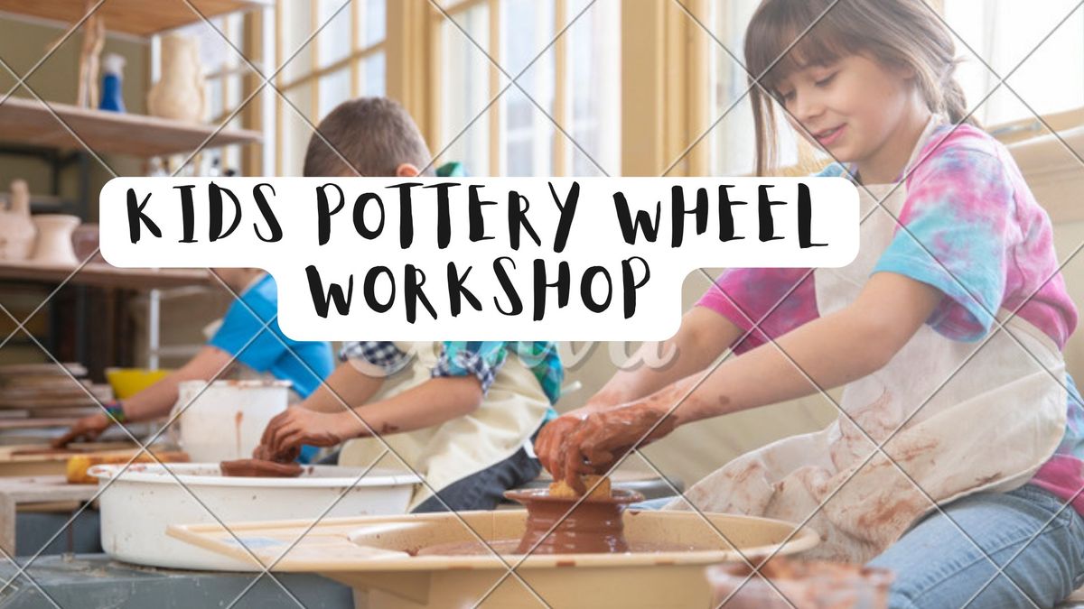 Kids Pottery Wheel Clay Workshop at Artsy Fartsy Studio