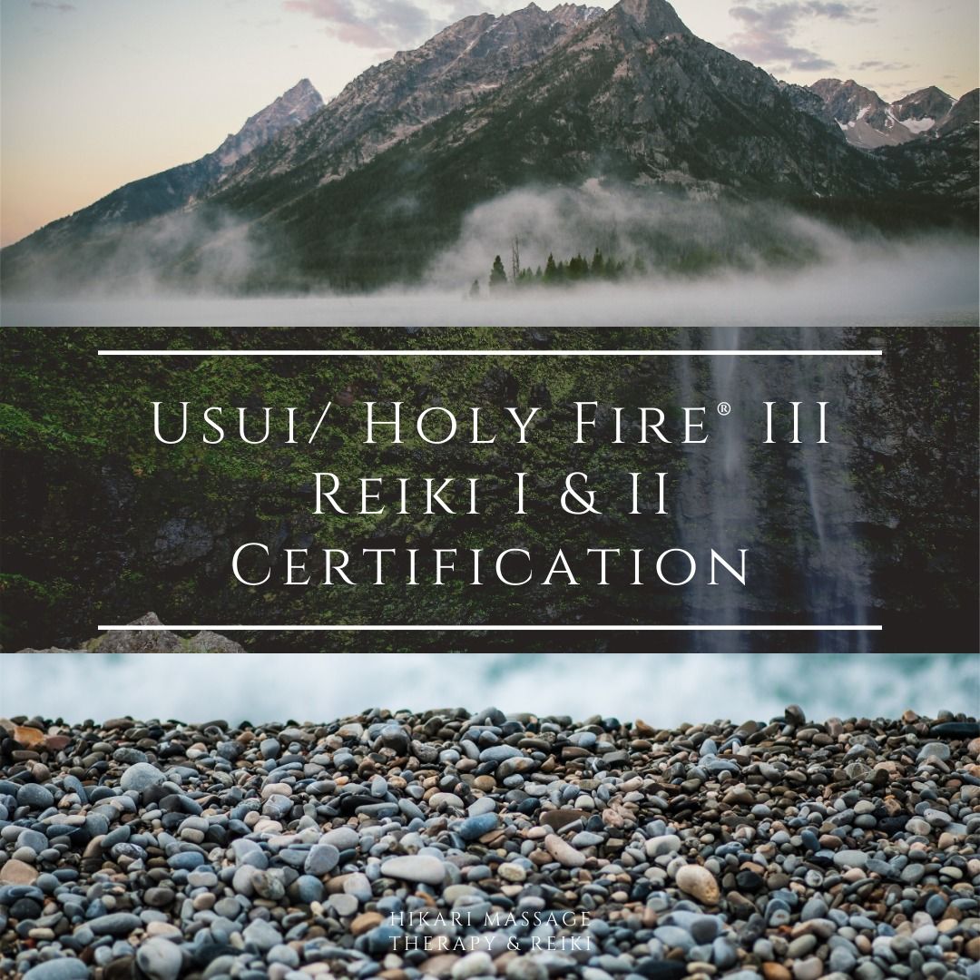 Usui\/Holy Fire\u00ae III Level 1 & 2 Reiki Certification