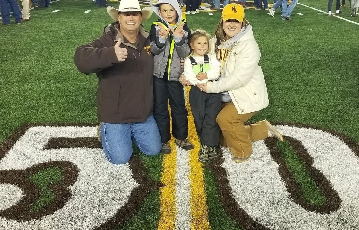 Colorado State Rams at Wyoming Cowboys Football at War Memorial Stadium-WY