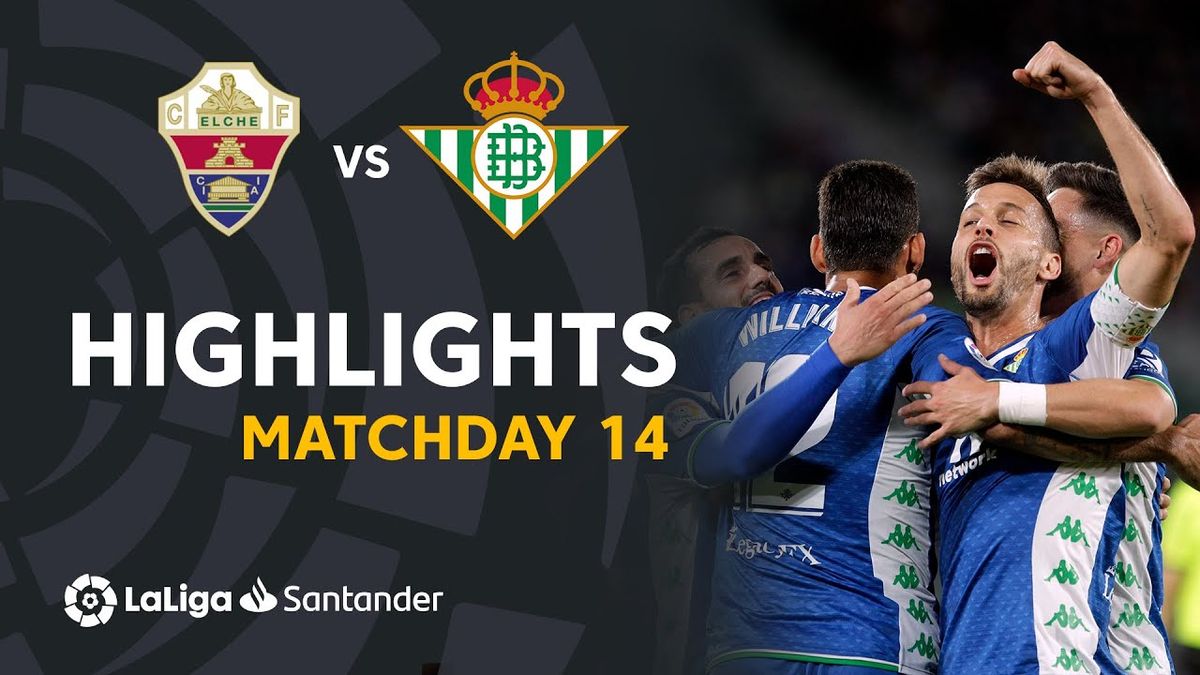 Elche CF vs Real Betis at Estadio Martinez Valero