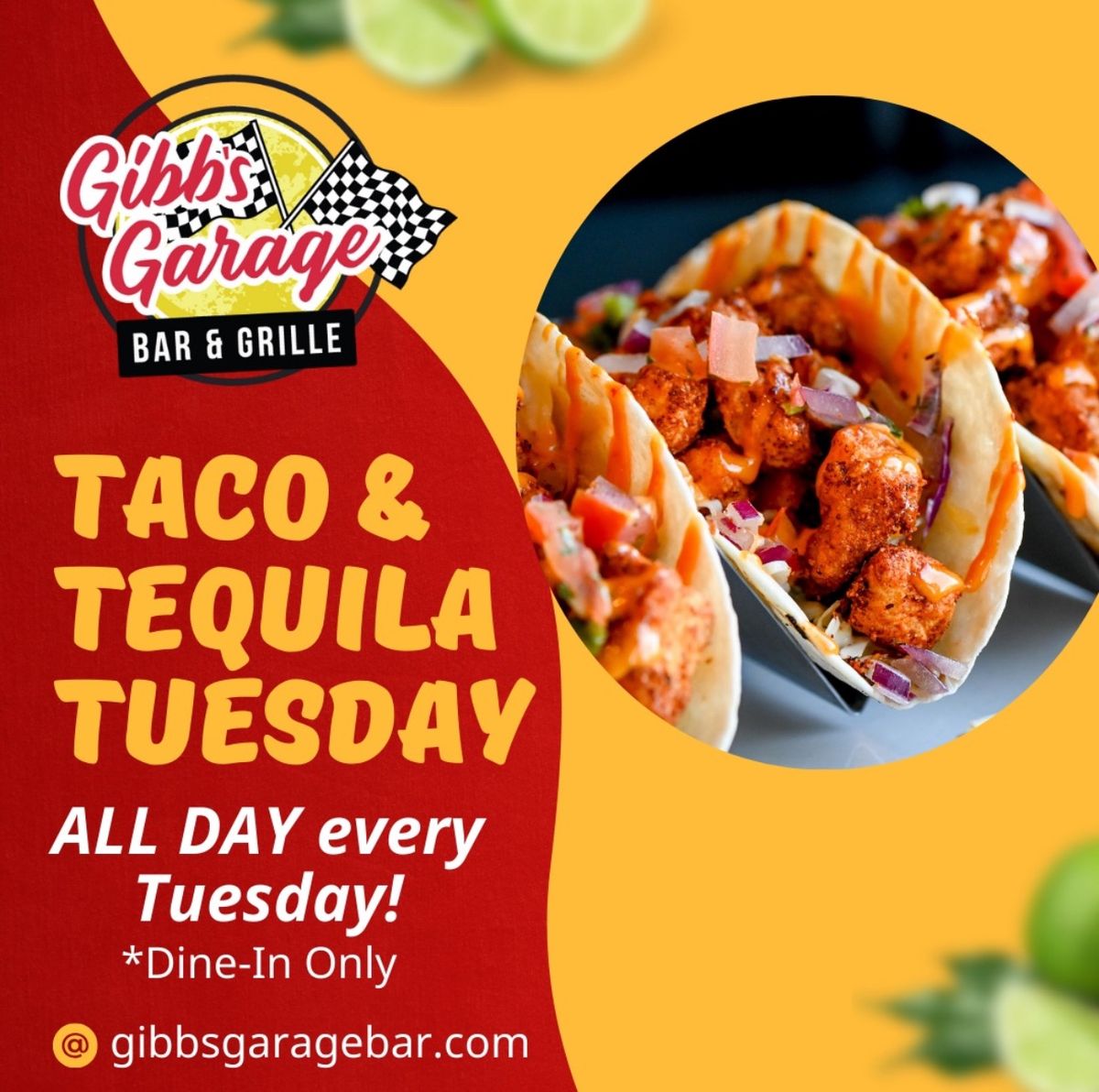 Taco & Tequila Tuesday!!