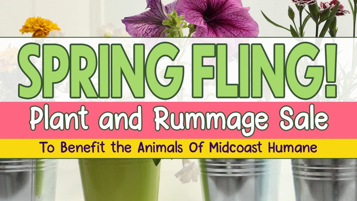 Spring Fling: Plant & Rummage Sale