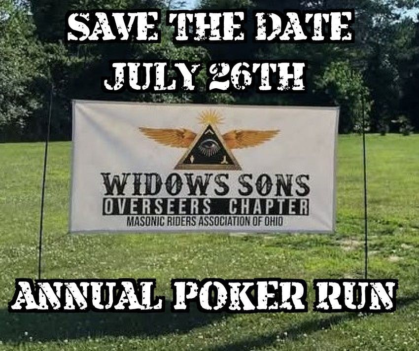 Widows Son's Annual Poker Run 