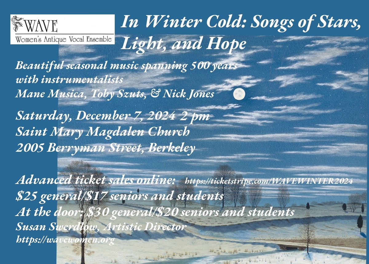 In Winter Cold: Songs of Stars, Light, and Hope