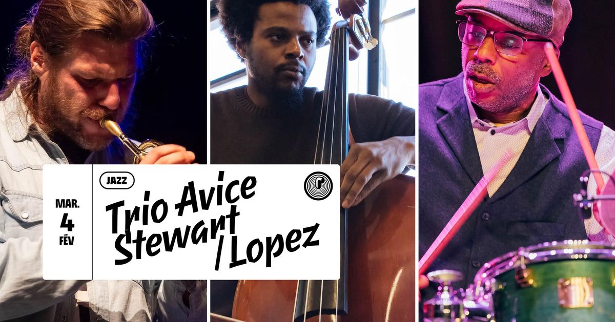 Trio Aymeric Avice \/ Luke Stewart \/ Ramon Lopez au P\u00e9riscope