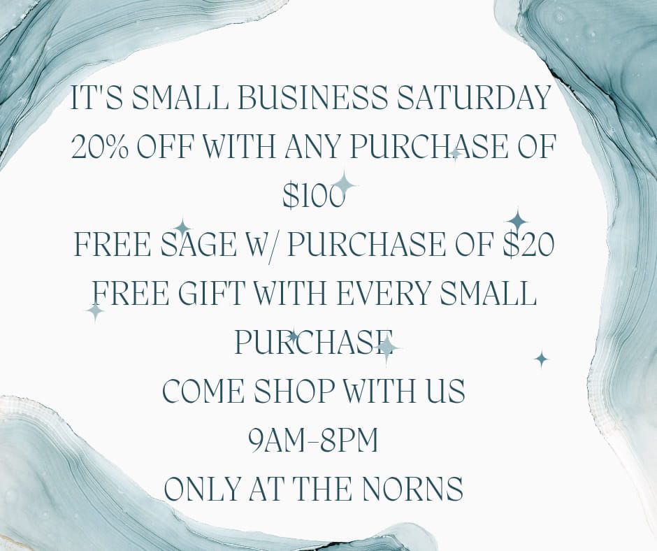 Small Businesses Saturday