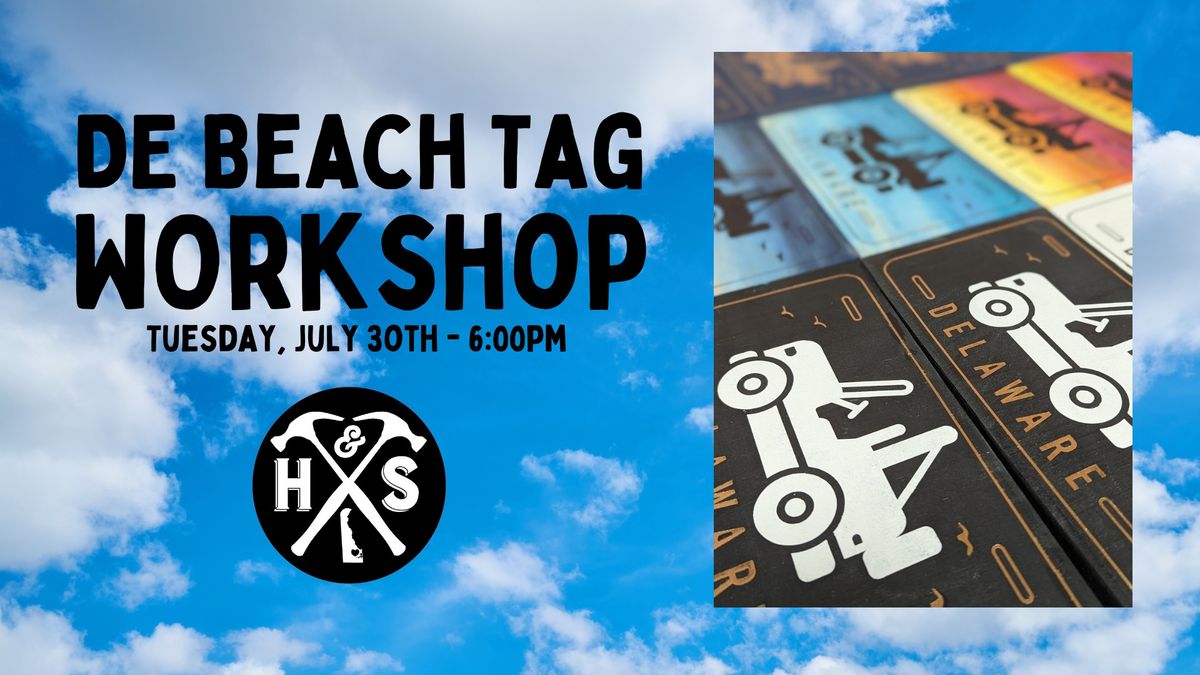 DE Beach Tag Workshop