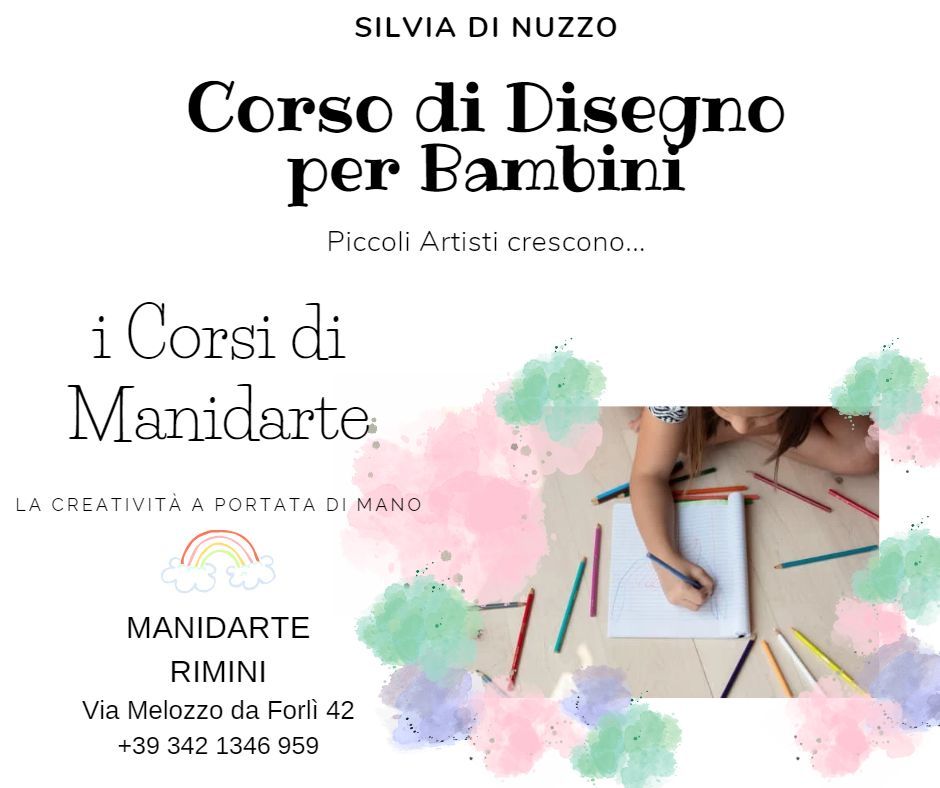 CORSO DI DISEGNO PER BAMBINI -da 8 a 13 anni