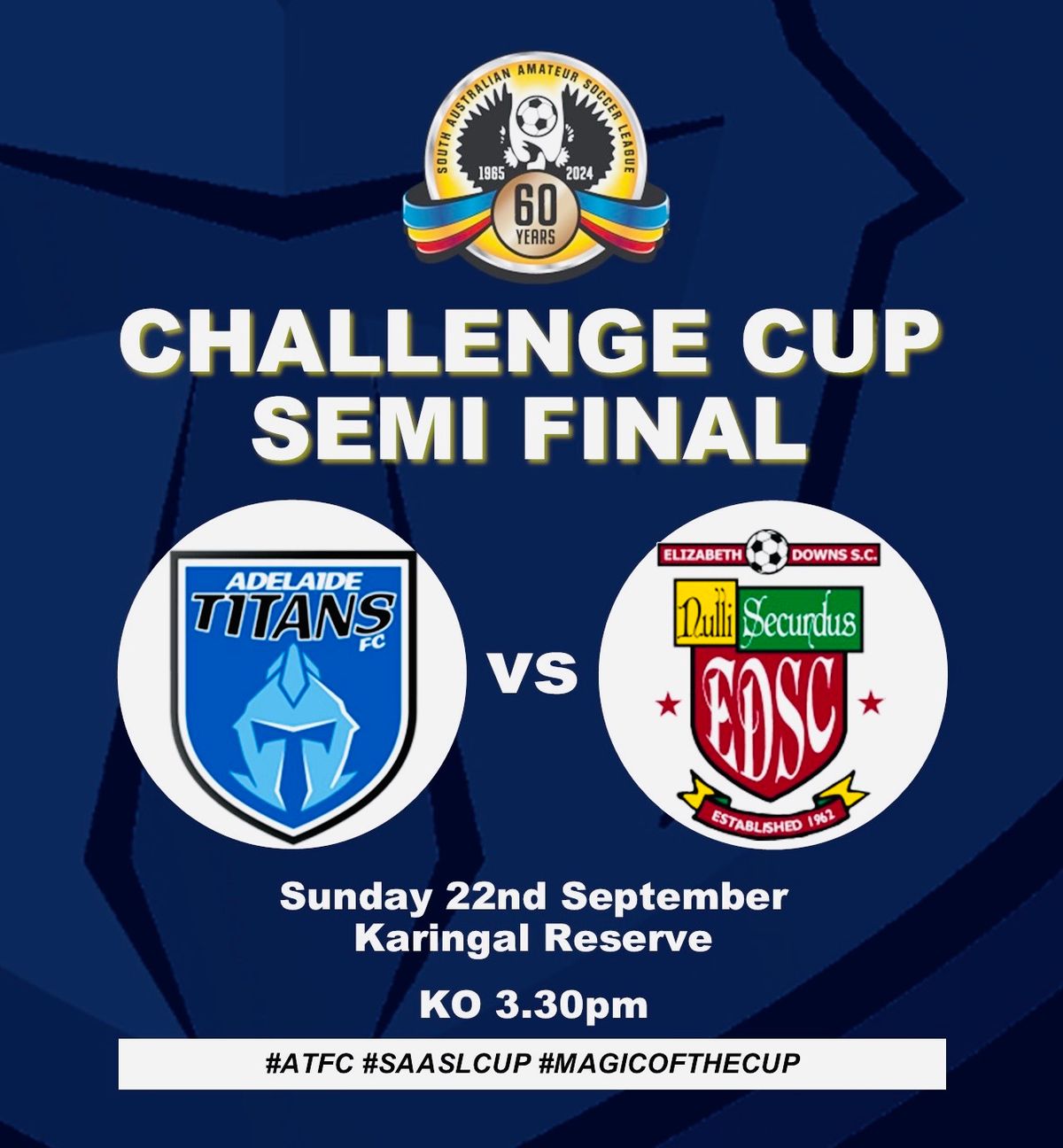 SAASL Challenge Cup Semi Final 