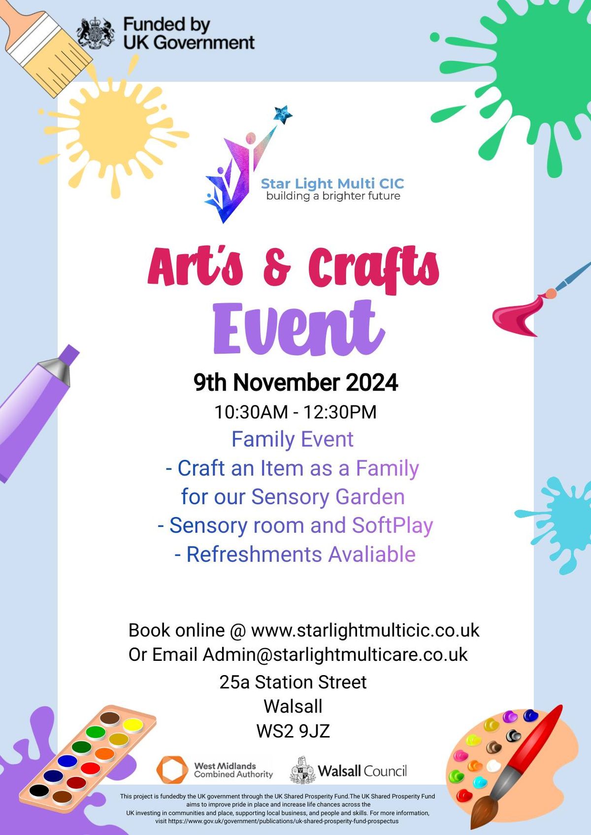 Family Art and Craft  Event