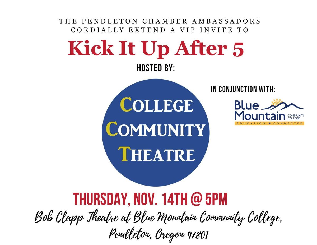 Kick It Up After 5 - College Community Theatre in conjunction with BMCC