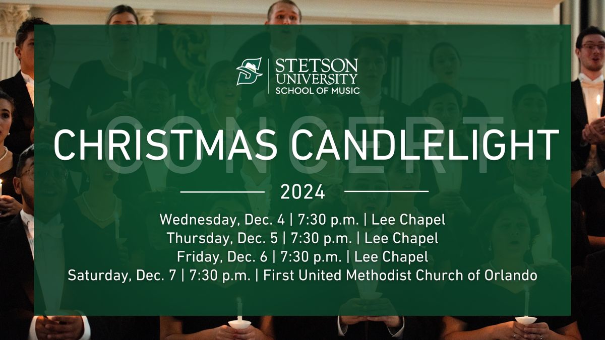 Christmas Candlelight- Thursday