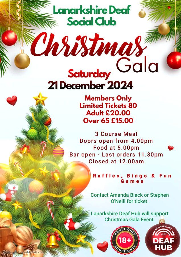 MEMBERS ONLY - Christmas Gala