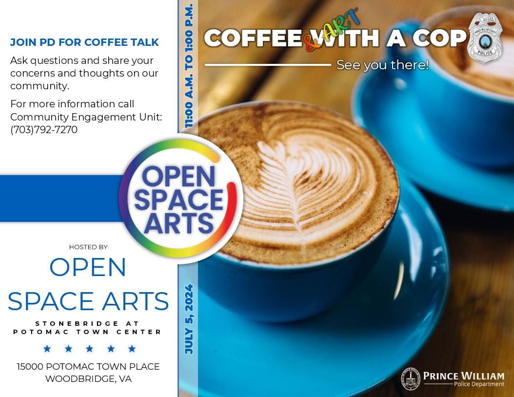 Coffee & Art with a Cop
