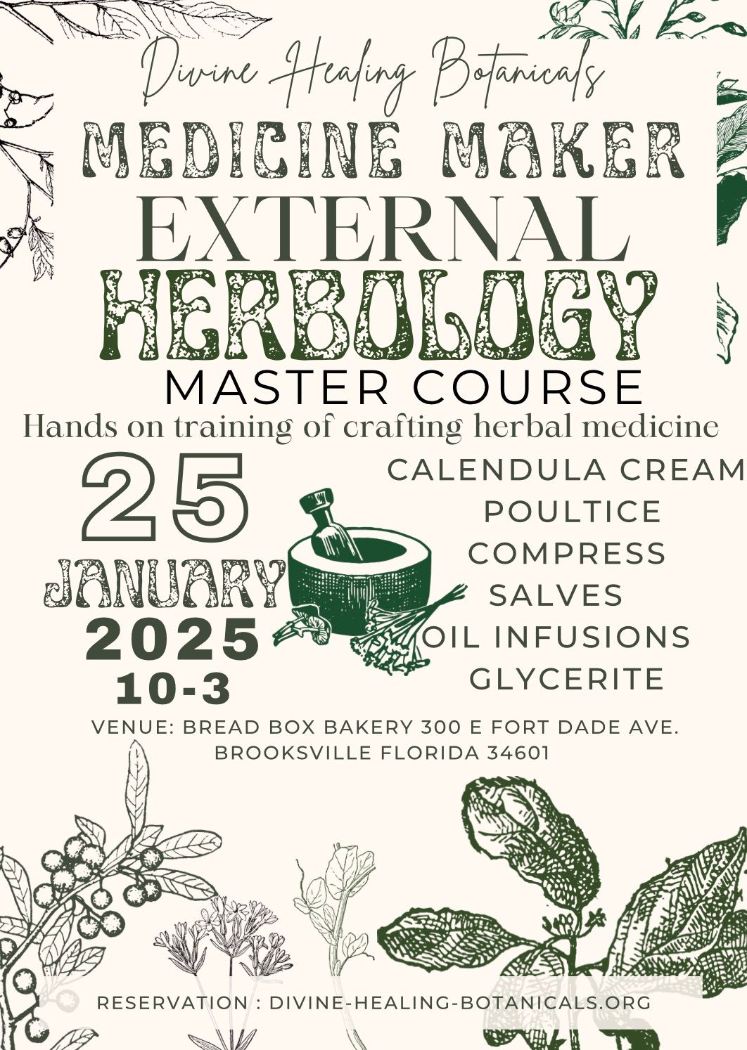 EXTERNAL Herbology Master Course