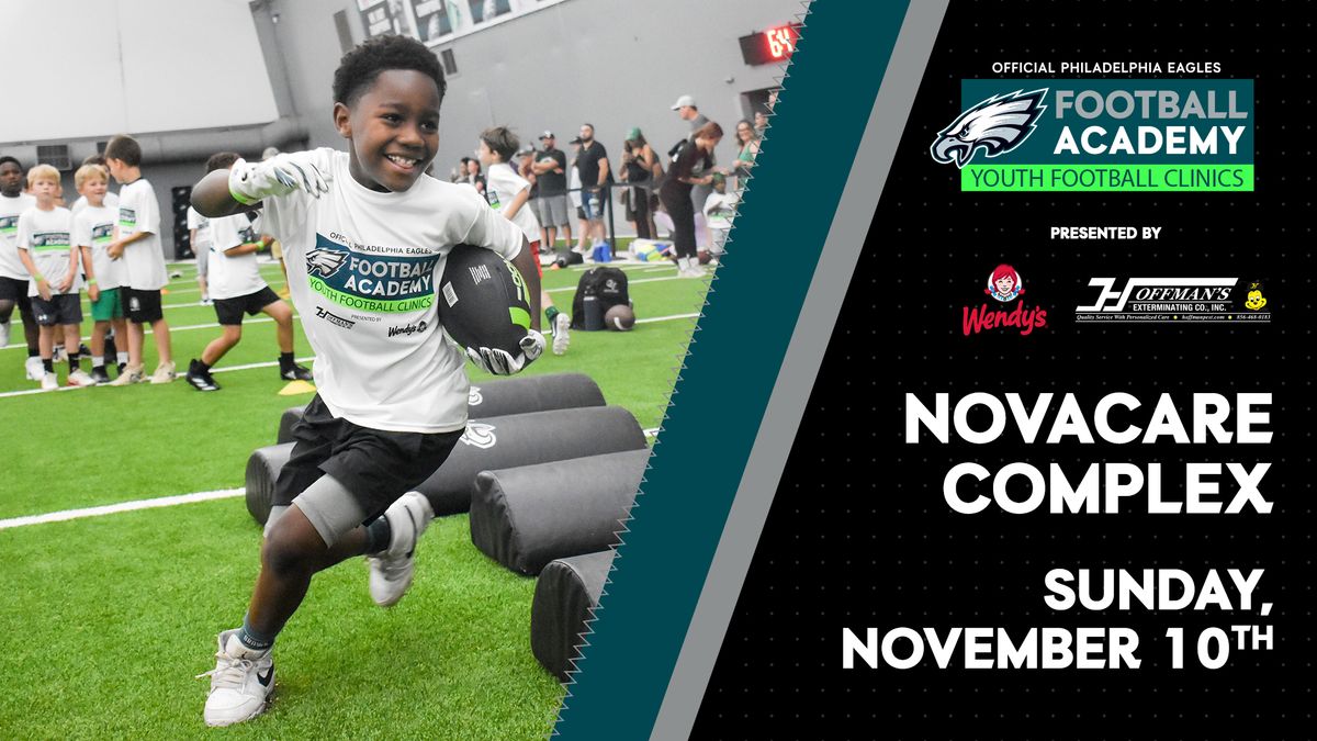 Philadelphia Eagles Youth Football Clinic Session