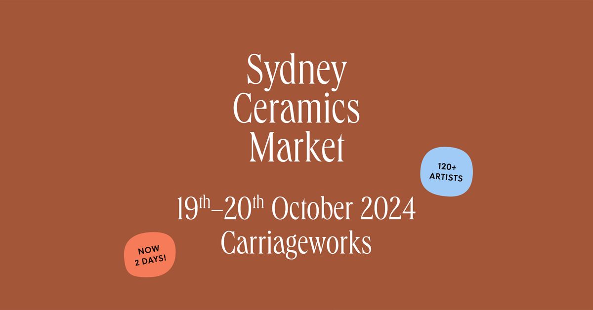 Sydney Ceramics Market 2024