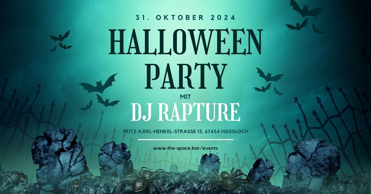 THE SPACE Halloween Party mit DJ Rapture