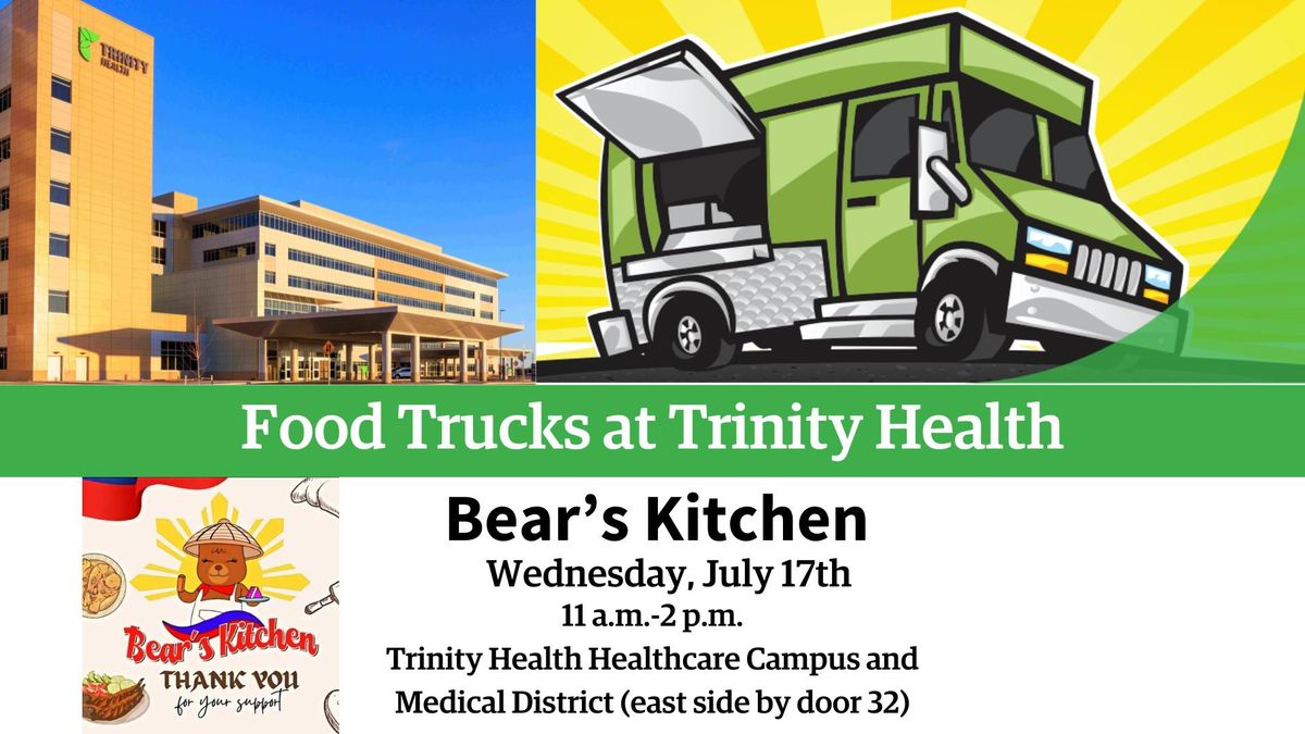 Food Trucks at Trinity Health: Bear's Kitchen