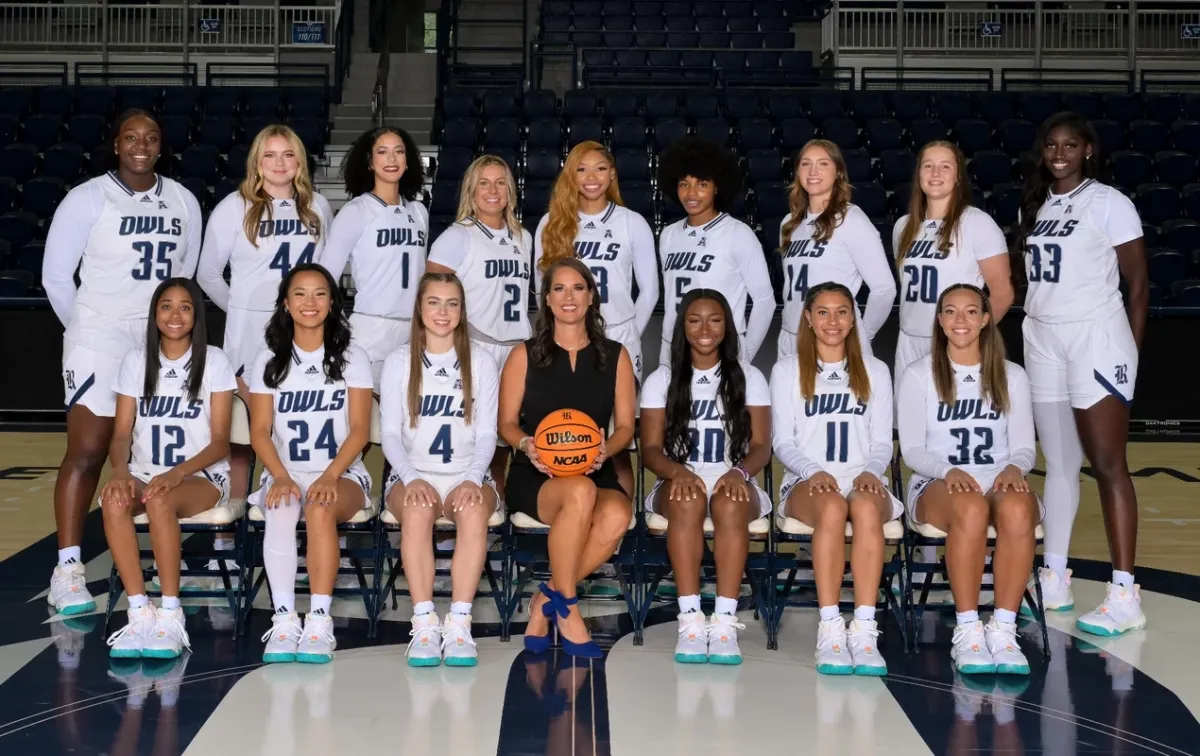 Parking Temple Owls at Rice Owls Womens Volleyball