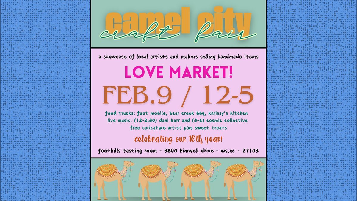 Love Market! Camel City Craft Fair