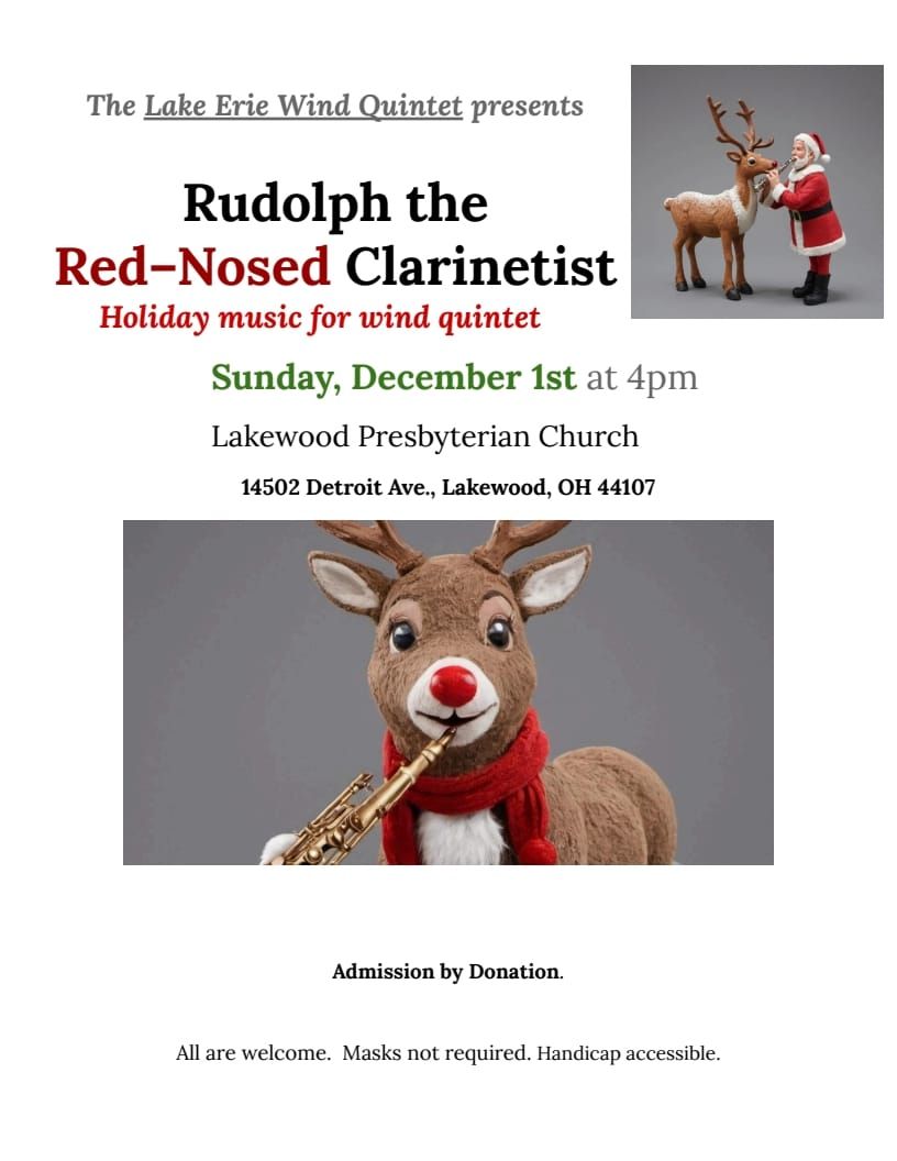 Rudolph the Red-Nosed Clarinetist 