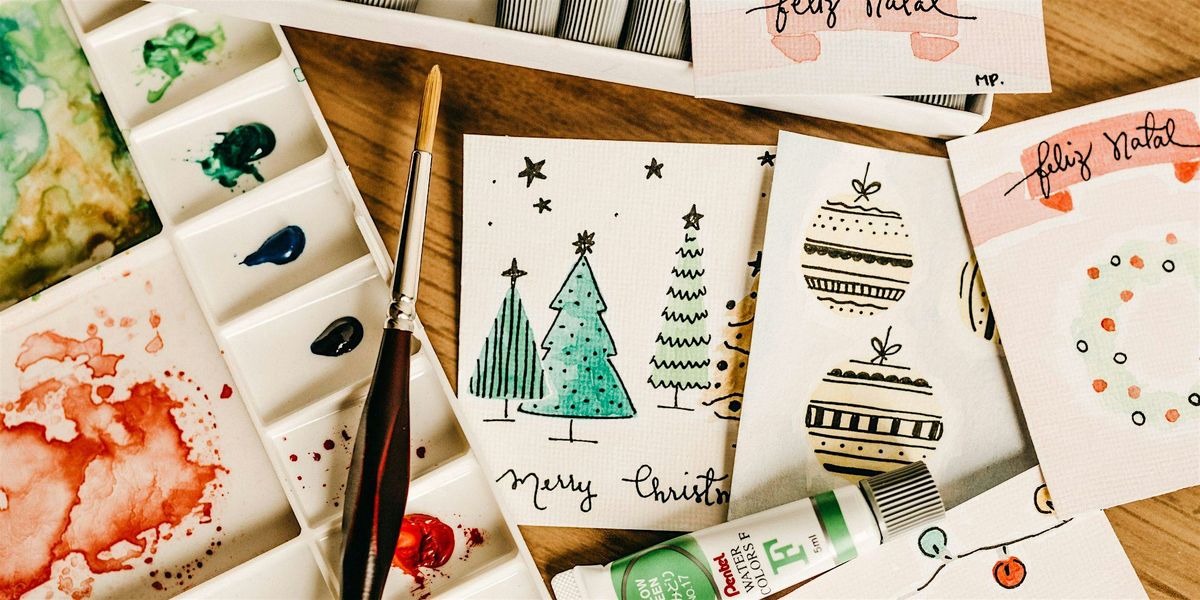 Therapeutic Christmas Card workshop