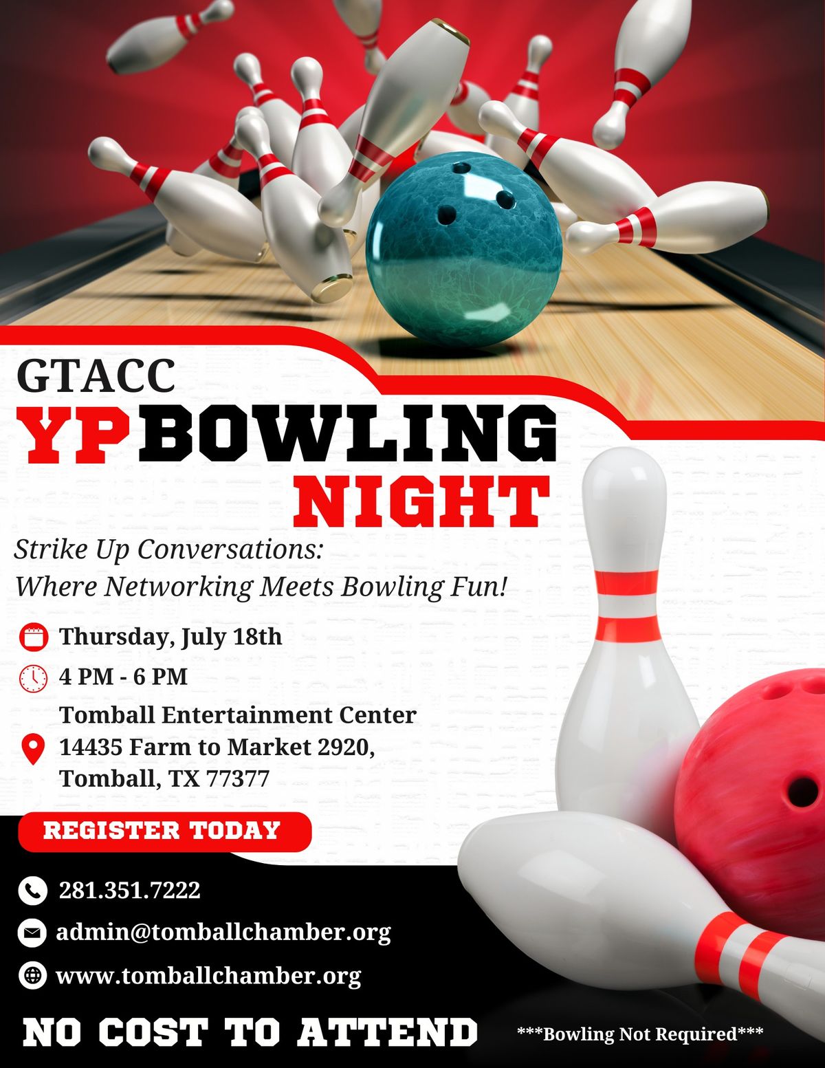 GTACC Young Professionals Bowling Night