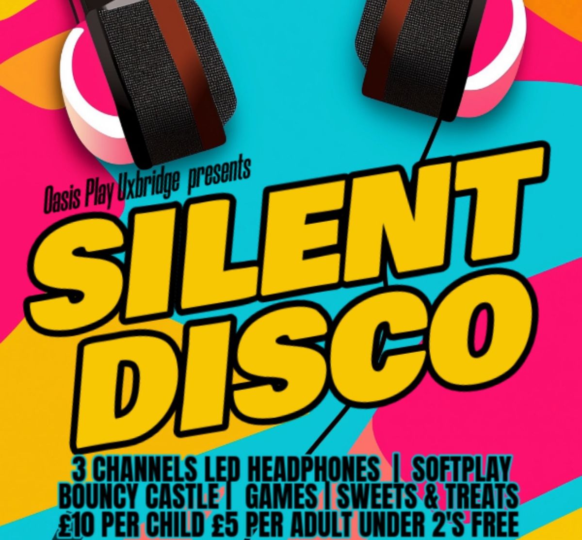 Oasis Play Silent Disco Party!