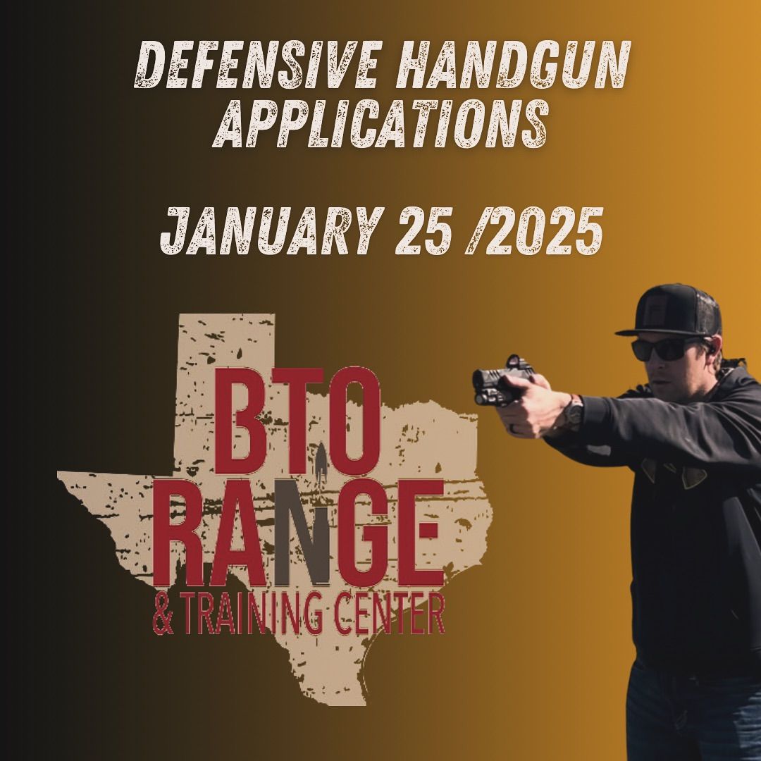 Defensive Handgun Applications 