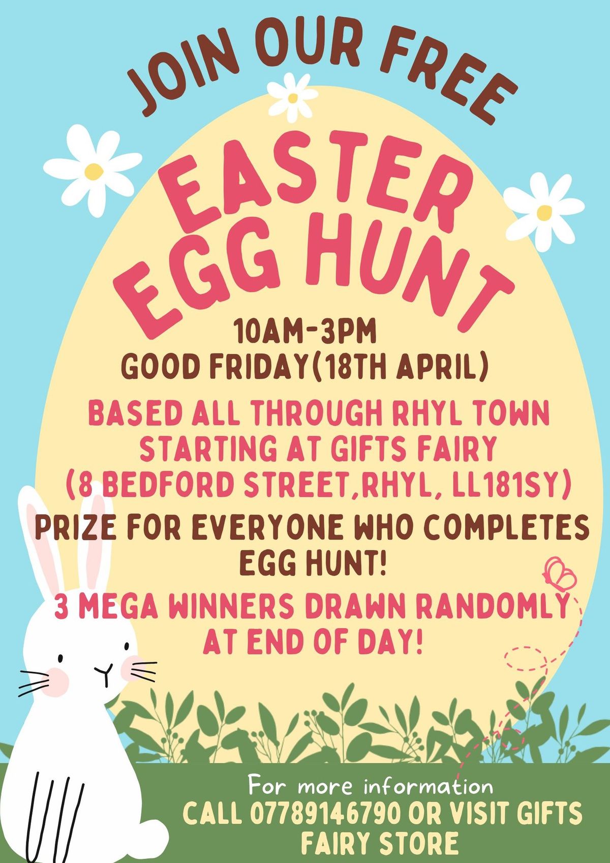 Easter Egg Hunt in Town