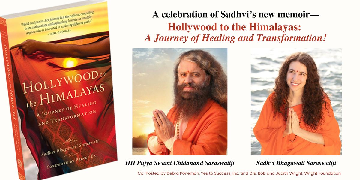 Hollywood To The Himalayas Book Celebration | Sadhvi Bhagawati Saraswati