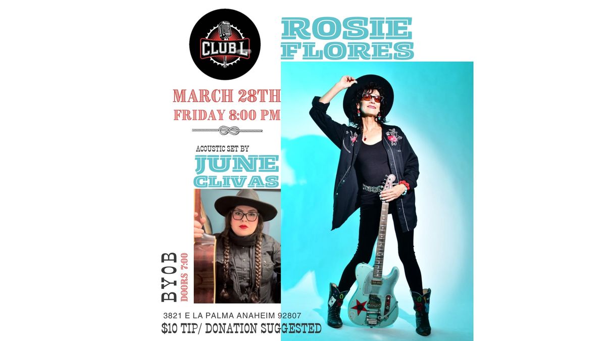 Rosie Flores at Club L