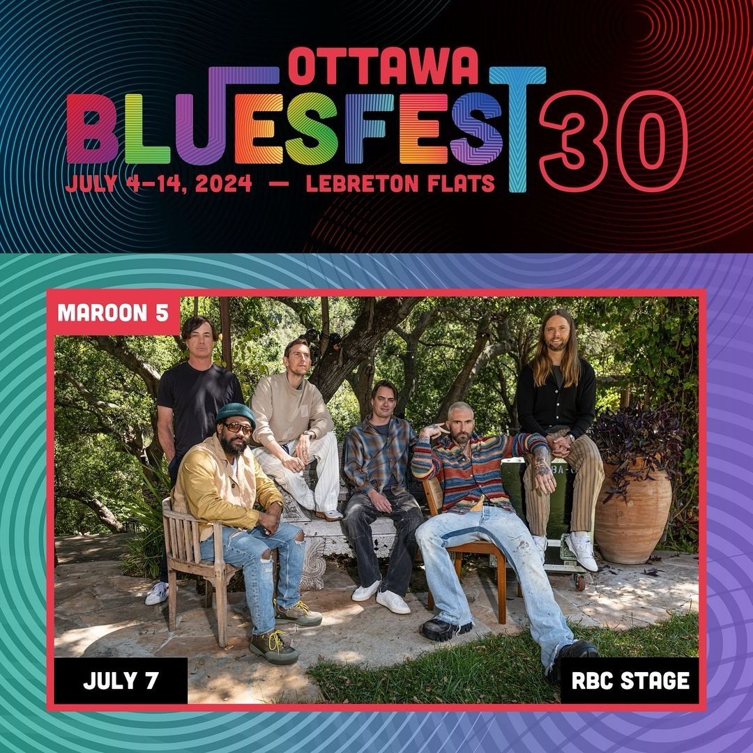 Ottawa Bluesfest - Sunday (Maroon 5)