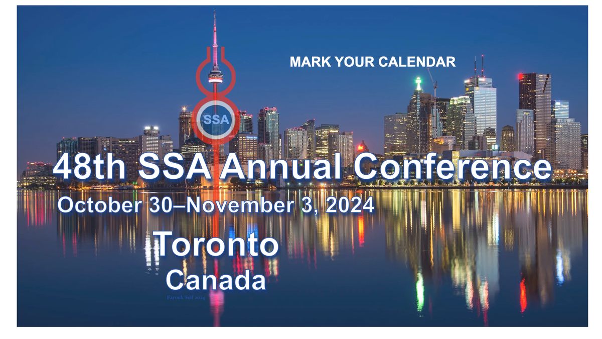 The 48th SSA Annual Conference